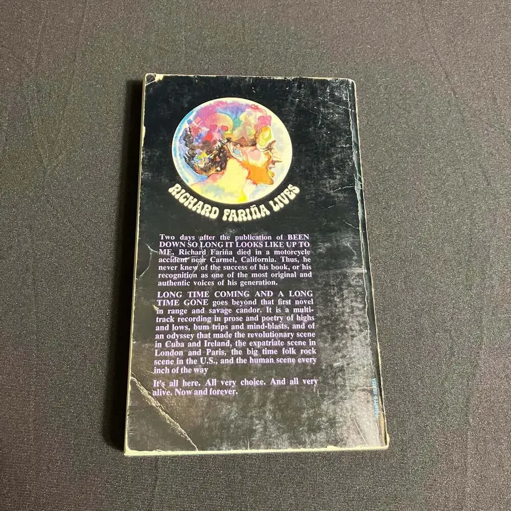Long Time Coming and a Long Time Gone by Richard Fariña (Vintage Dell Paperback)